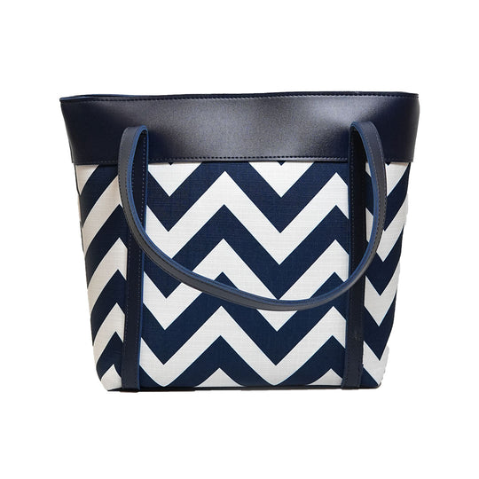 Wavy Hand Bag (Black)