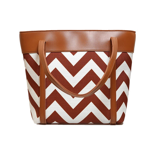 Wavy Hand Bag (Mustard)