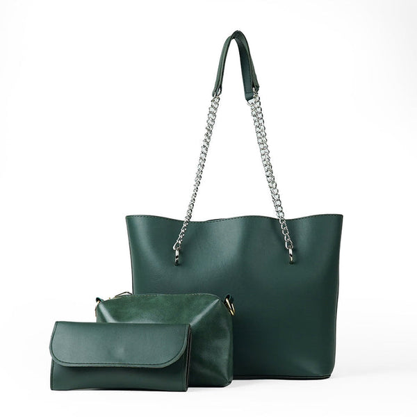 ARIIH Set Of 3 Bags (Green)
