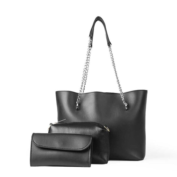 ARIIH Set Of 3 Bags (Black)